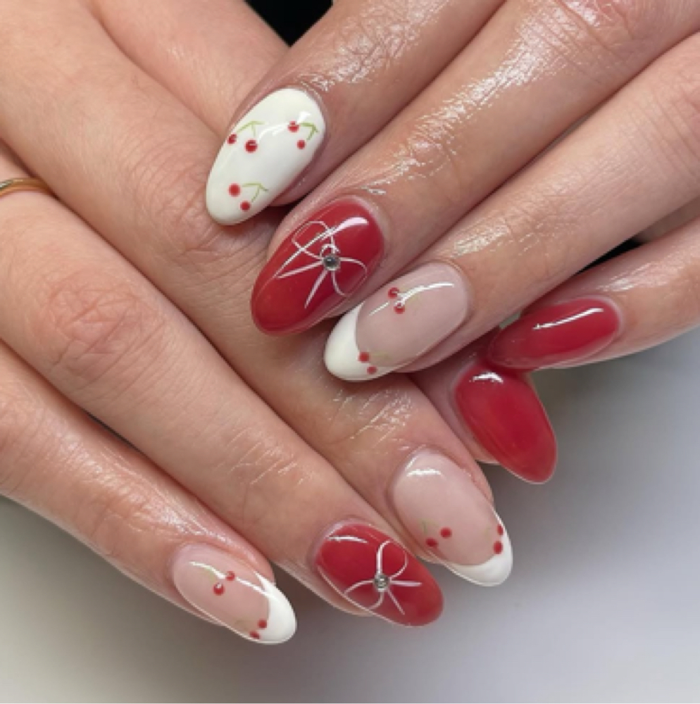 Gel Overlay Tier 2 Nail Art at Pinkkberrystudio in Taylorsville, UT
