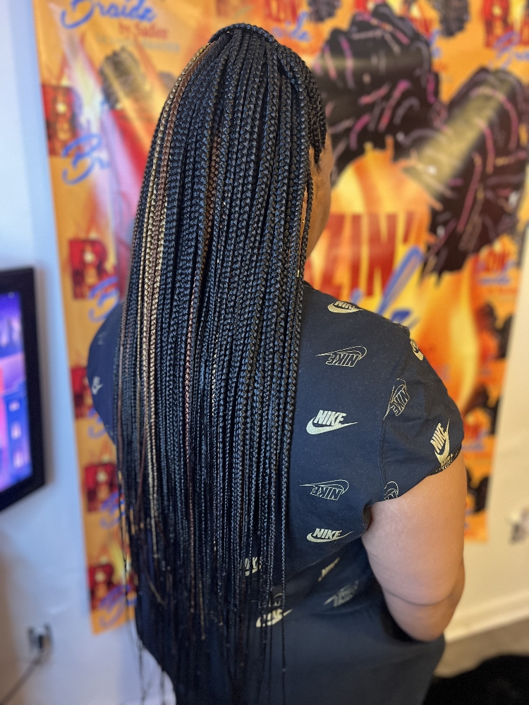 Extended Small Knotless Box Braidz