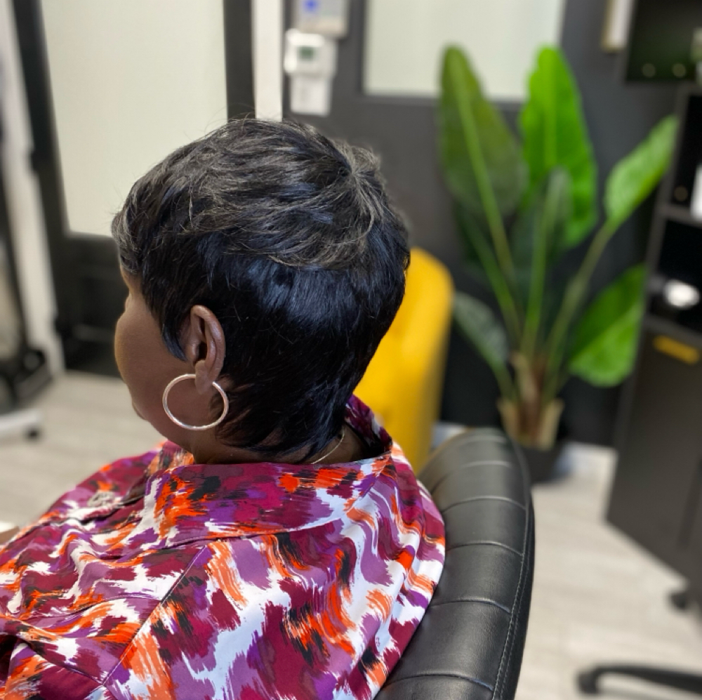 Quick Weave at D’Michelle Hair Lounge in Fort Worth, TX