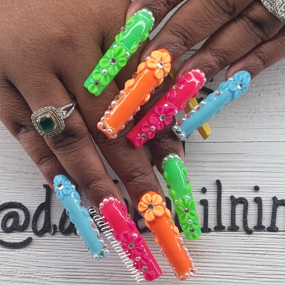 Gel Extensions Fill- Long at DD the Nail Ninja in Easton, PA