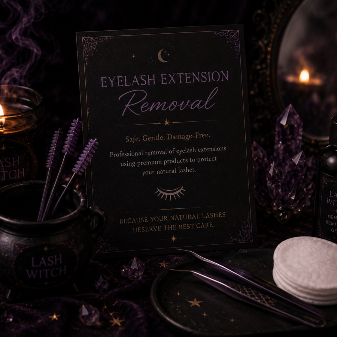 Removal Of Eyelash Extensions at The Lash Witch in Pensacola, FL