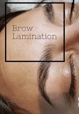 Brow Lamination Includes wax waxing