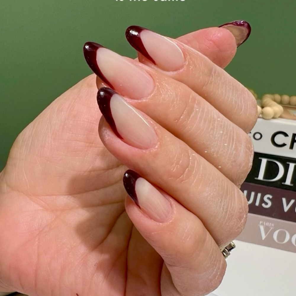 Structure Gel+Russian Mani - Return at Liz’s Nails in Valencia, CA