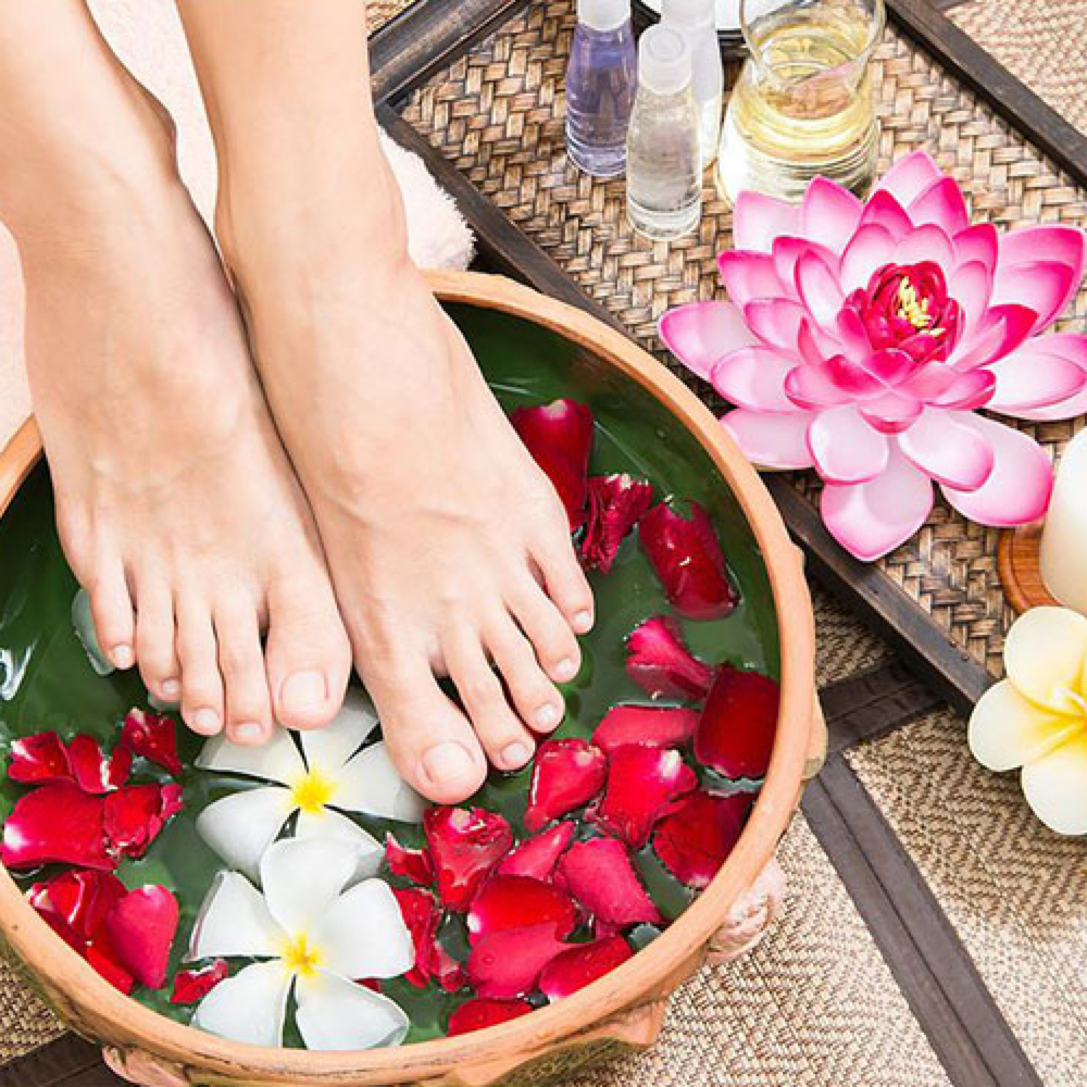 Deluxe/Volcano Spa Pedicure at D2 Nails and Spa in Westford, MA