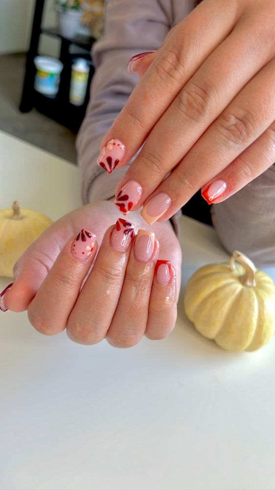 Acrylic Full Set/ Short Simple