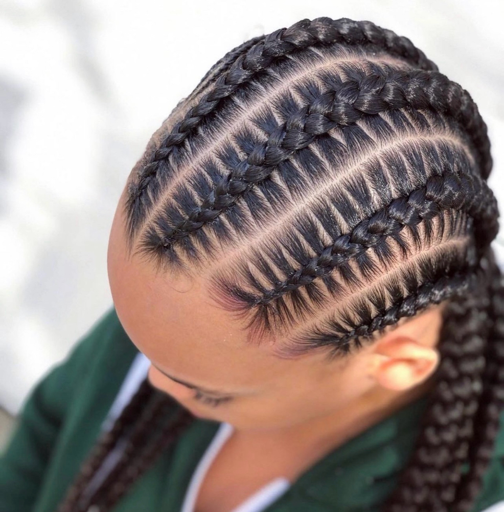 6 Feed-in Stitch Braids