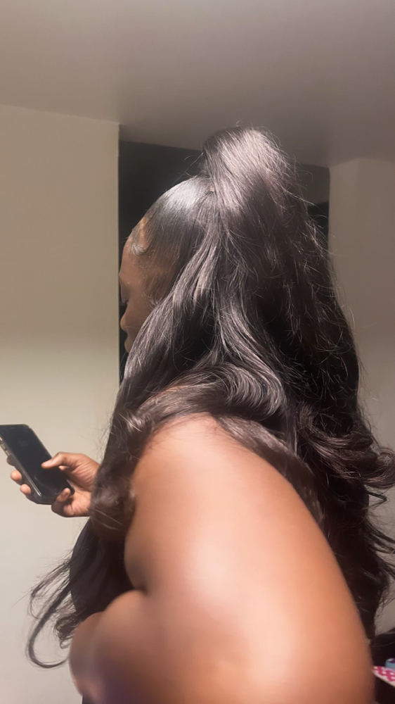 Half Up Half Down Quickweave