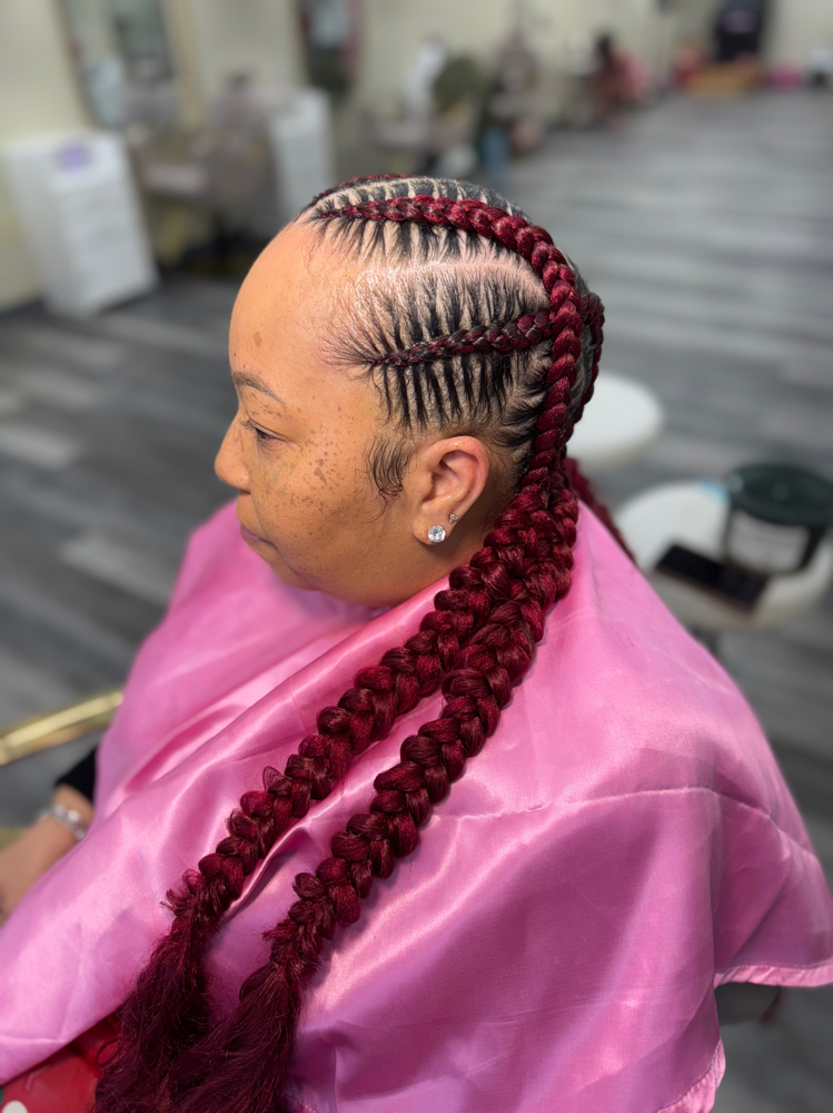 Crisscross Butterfly Cornrow