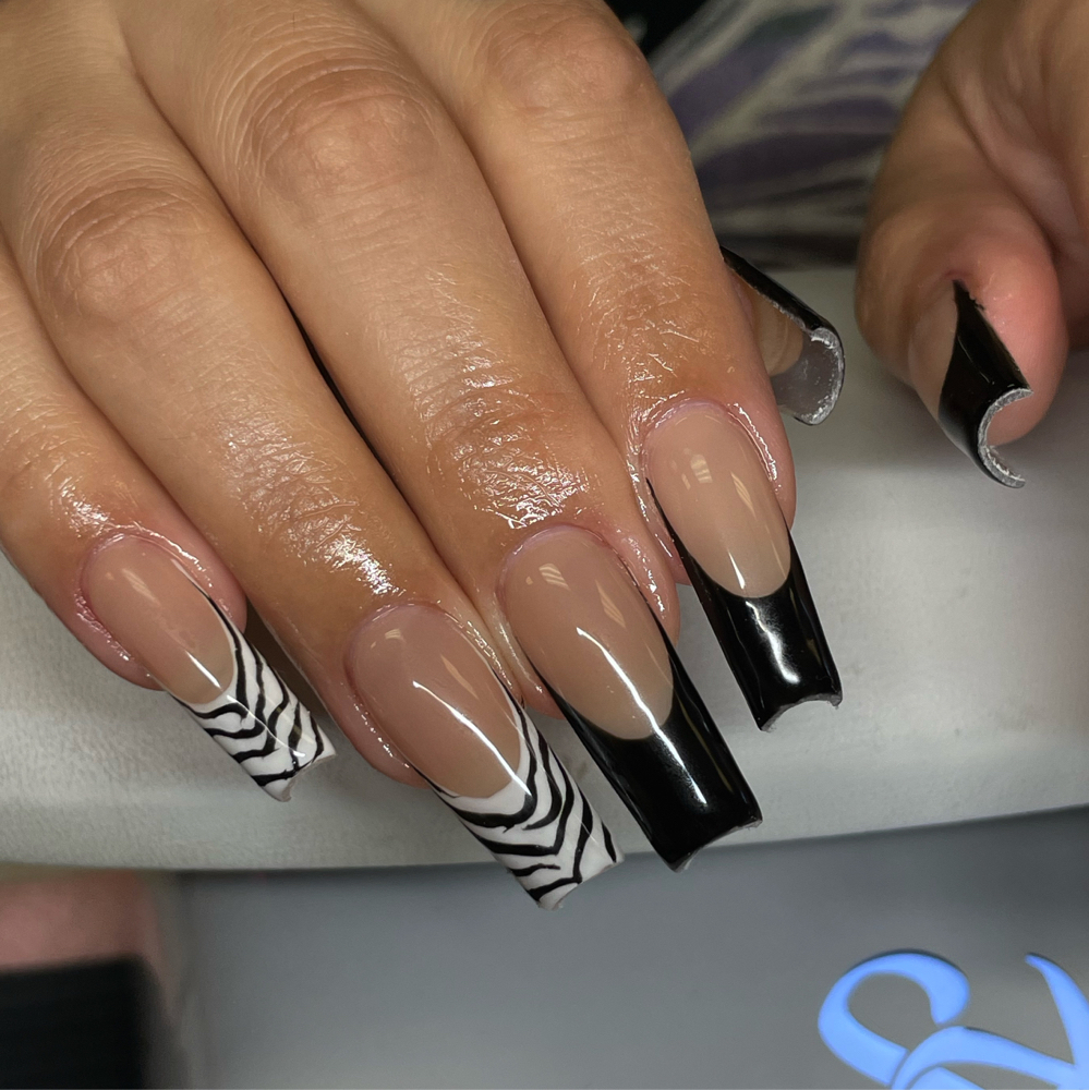 French Tip Add On at Blossomed Beauty Lounge in Hesperia, CA