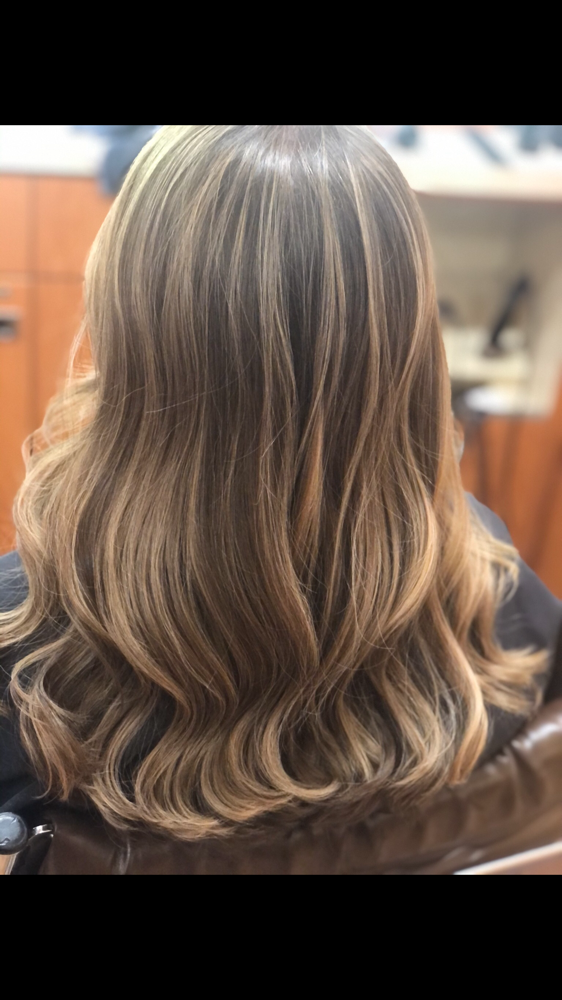 Subtle Balayage And Cut