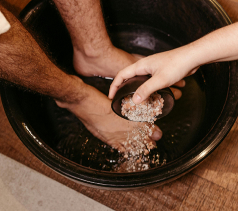 Glam Pedicure at Senglamhours in No Where, MD