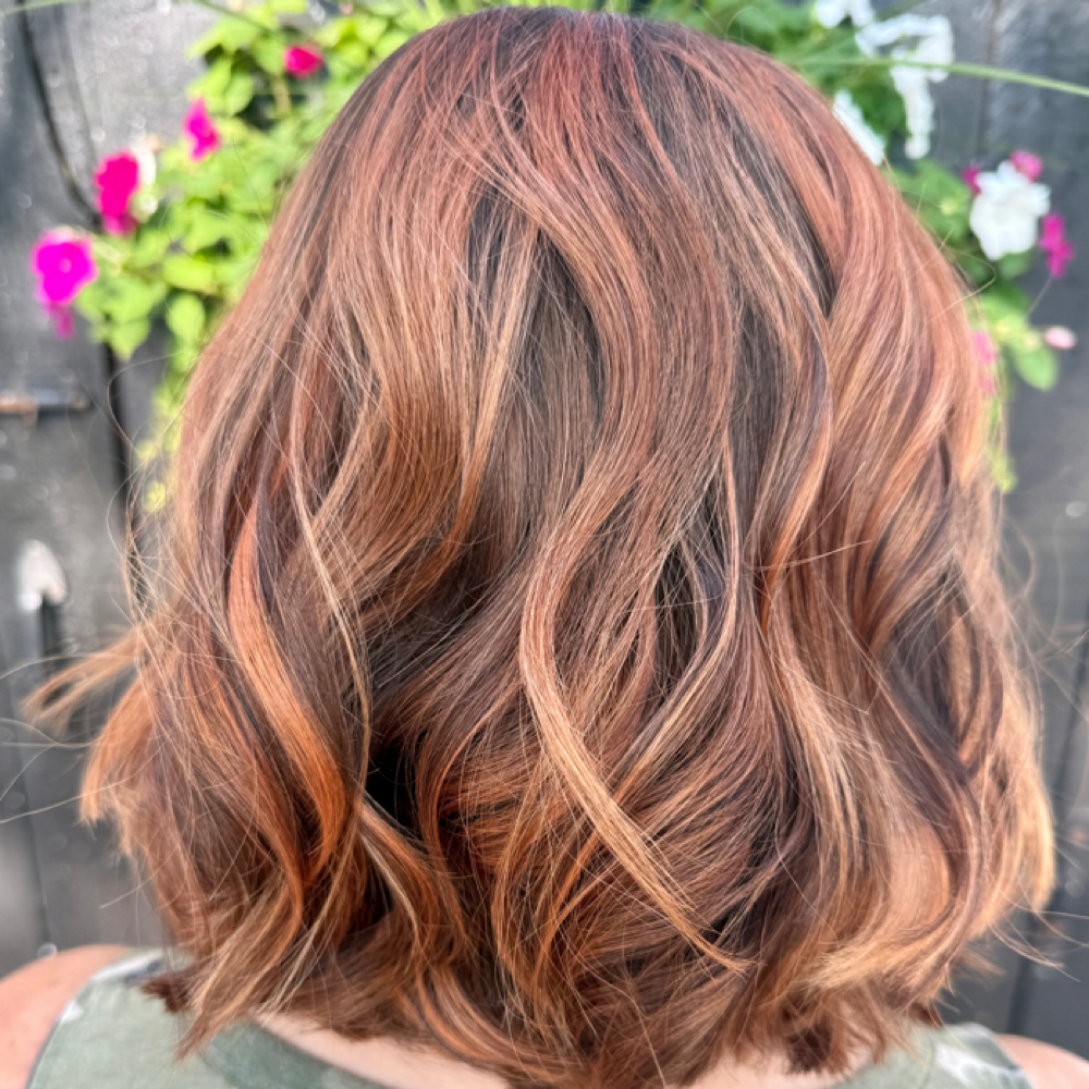 Women’s Haircut And Style at Beautiful Ones Salon and Nail Boutique in Burton, OH