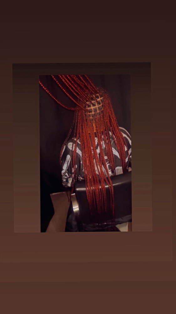 Smedium Knotless/butt Length