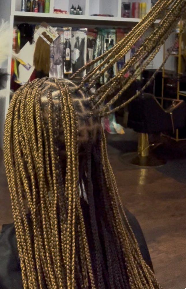 Small Knotless Box Braids at Key Hair Architecture LLC in Aurora, CO