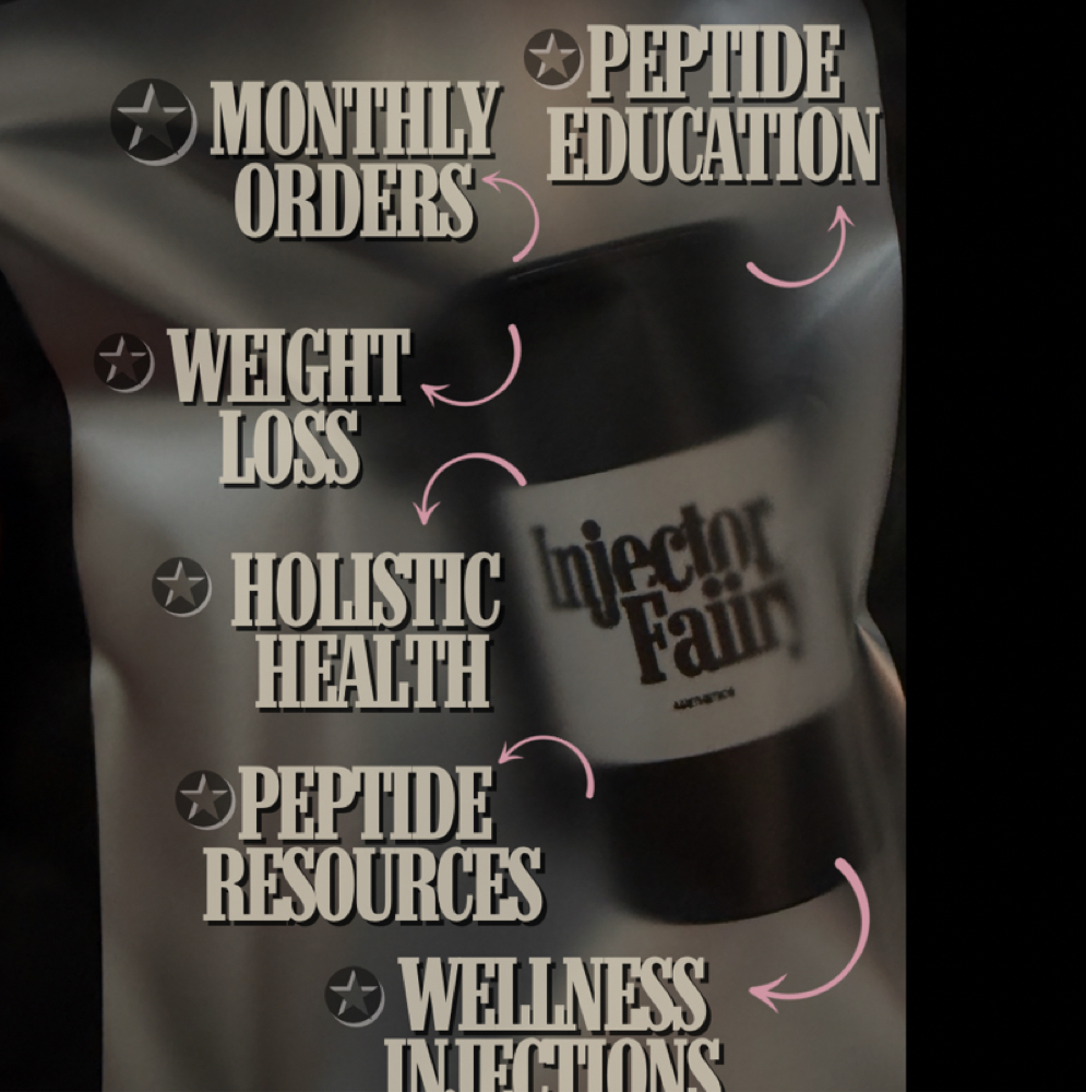 PEPTIDE EDUCATION at InjectorFaiiry in Greenville, TX