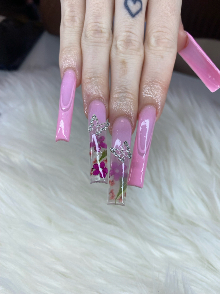 Full Set Acrylics- XL
