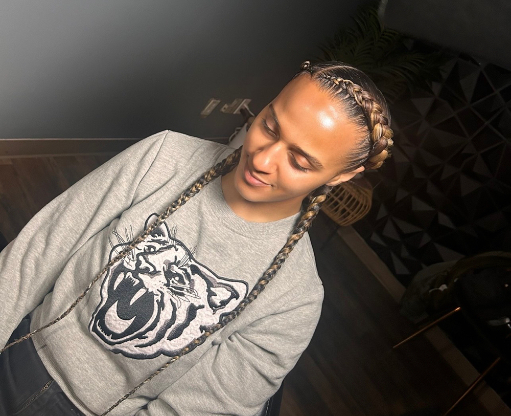 Two Feed In Braids