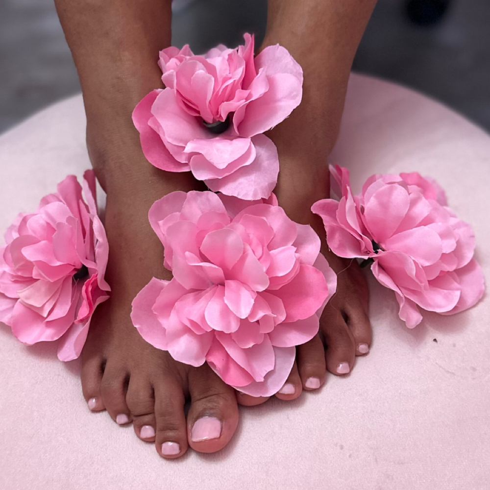 Gel pedicure at G3MS NAILS in Fort Pierce, FL