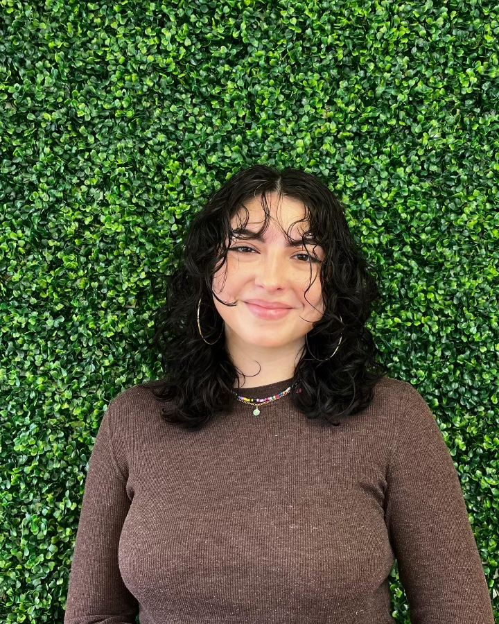 Short to Medium Curly Cut at NW2D Salon in NWA, AR