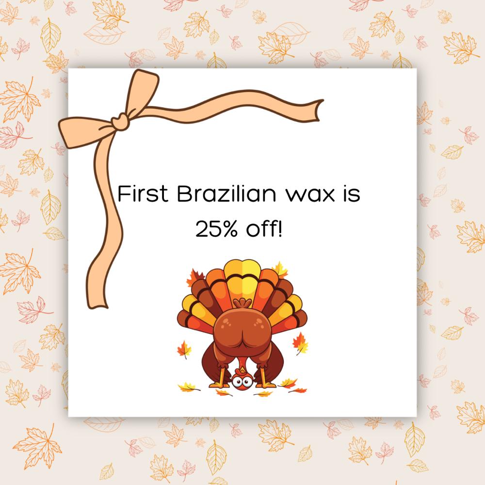 First Brazilian Wax Is 25% off ! at Skin Care By Jrobles 🤍 in Monterey, CA