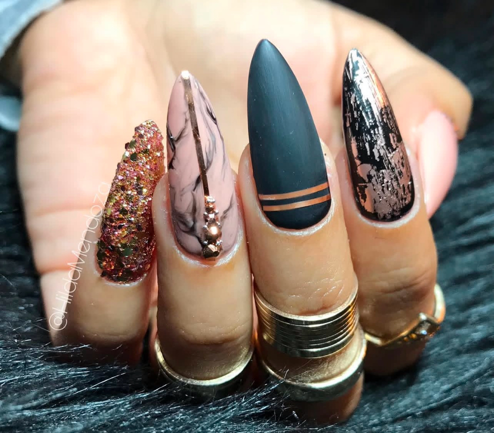 Uñas Gel-X Con Diseño
