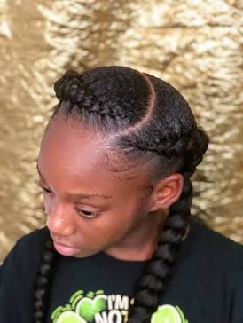 Two Feed In Braids