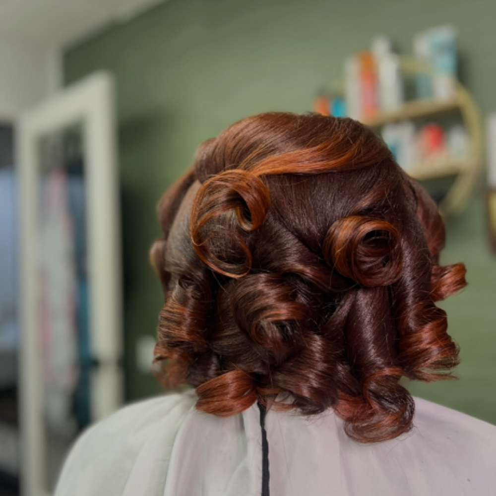 Full Head Color And Blowout