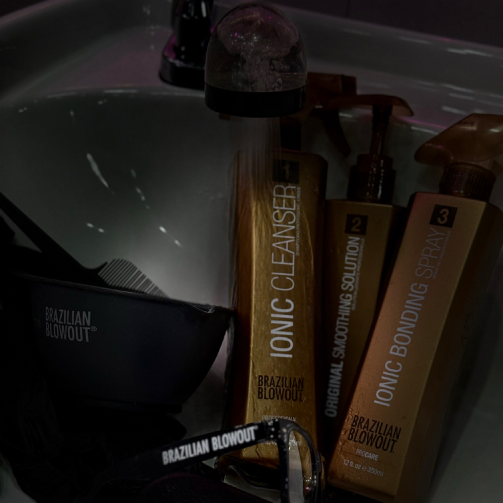 BRAZILIAN BLOWOUT at Gina Del Villar in Pasadena, TX