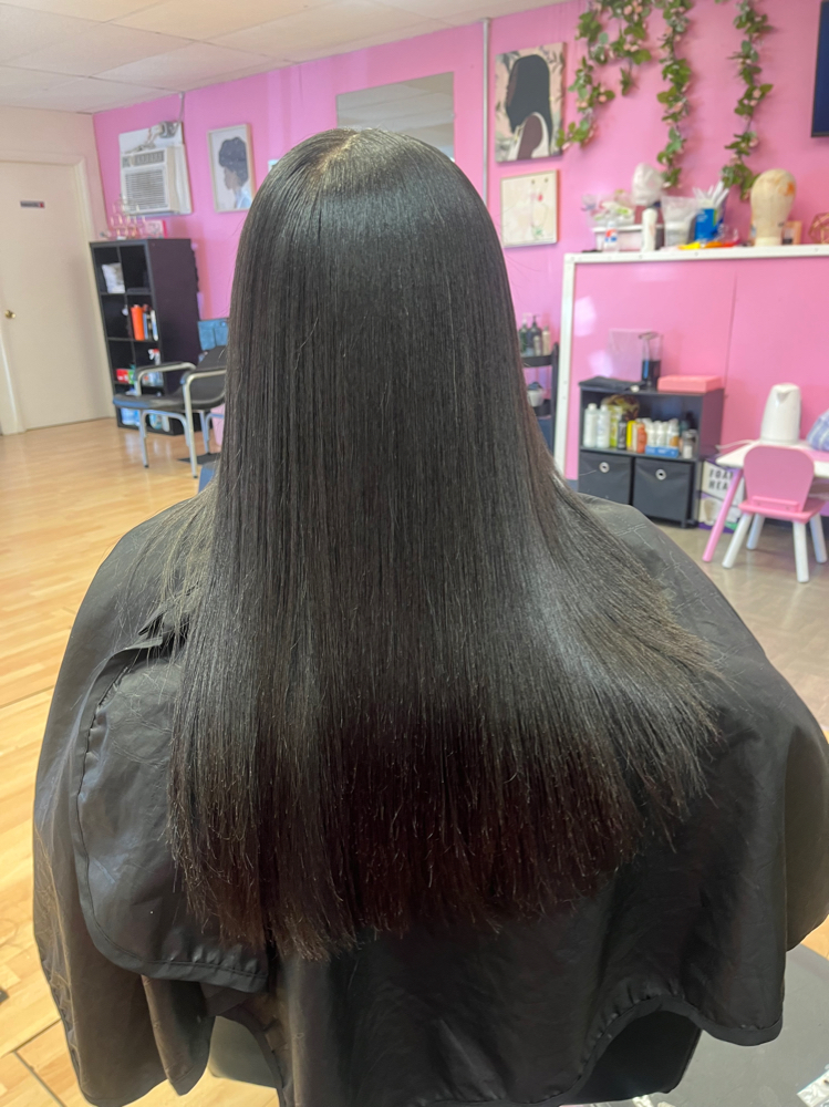 Protein Treatment/Silk Press/ Trim