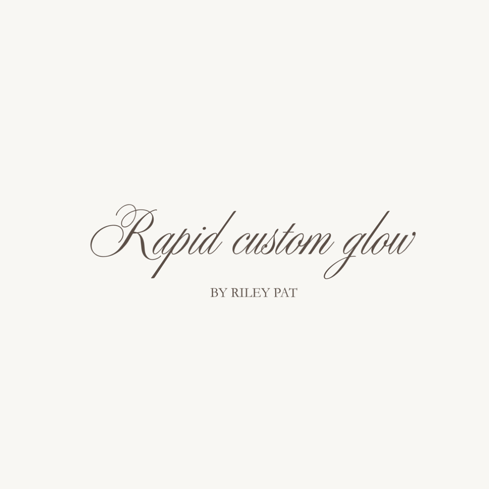 RAPID CUSTOM GLOW ⋆. at Salt&Solé