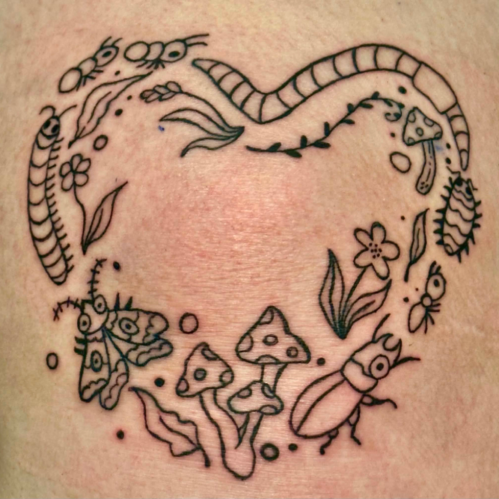 Tattoo Linework Only at Shear Concepts Salon in West Chester, OH