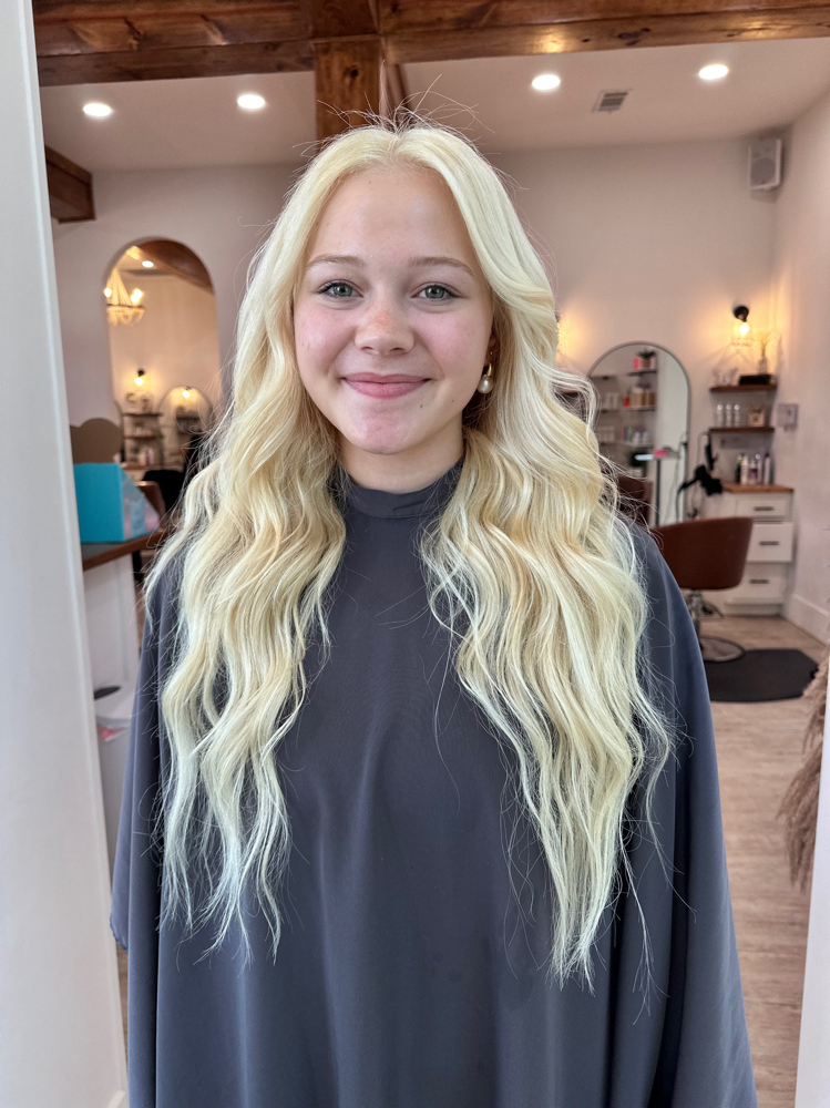 Lighter On Scalp Retouch(not Foils)