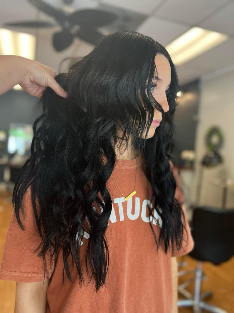 Sew In Extensions Install Two Rows