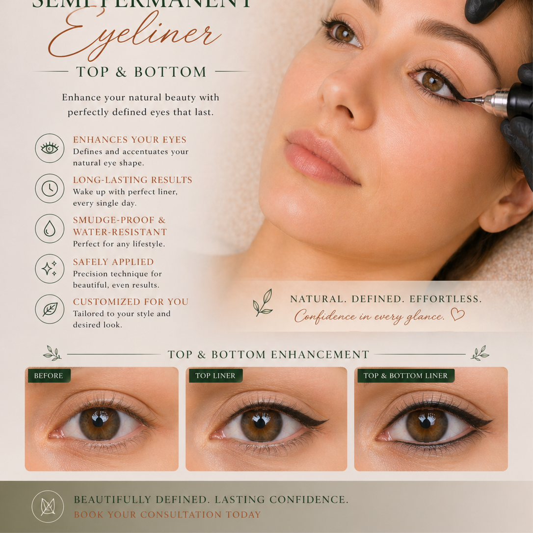 Permanent Eyeliner New Bottom at Radiance & Precision Aesthetics LLC in Fort Myers, FL