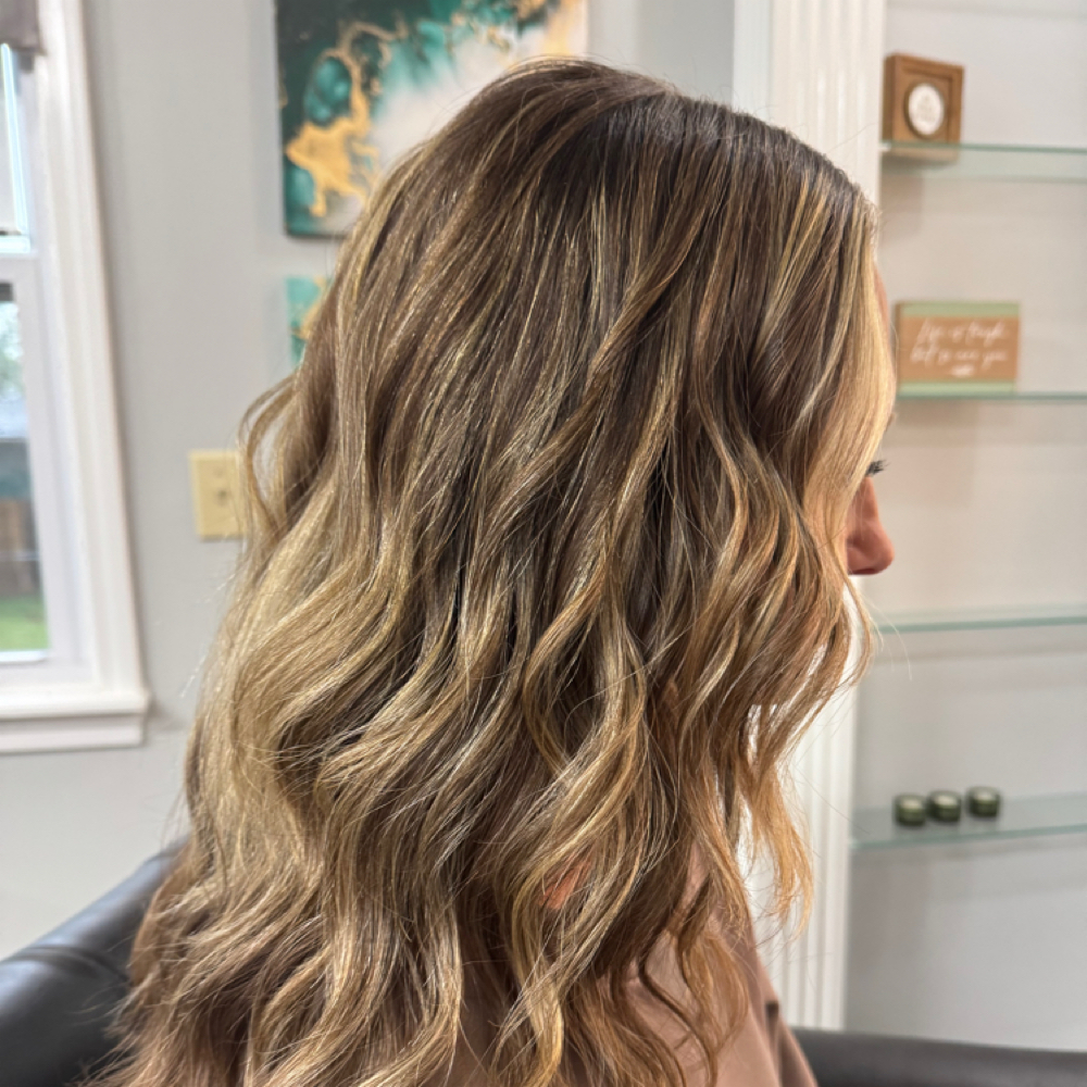 Full lowlight at Emerald Salon in Harrisonville, MO