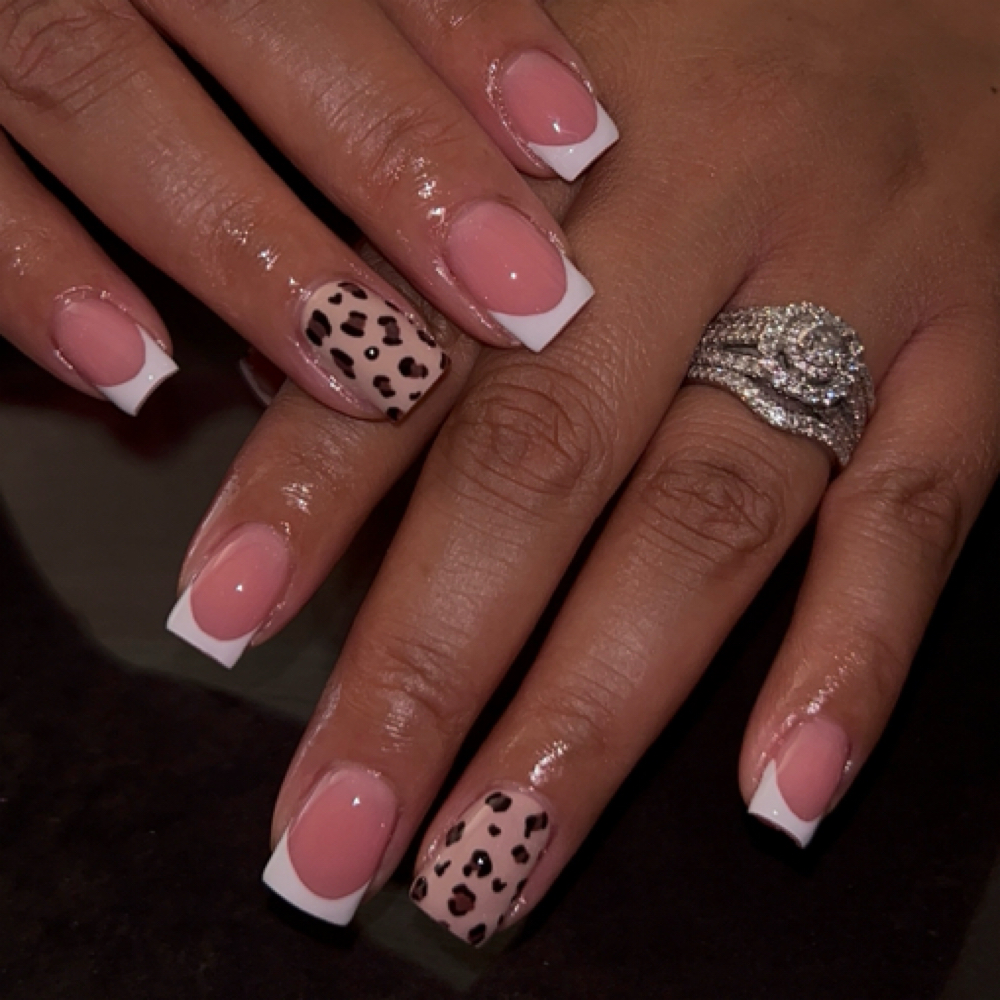Builder gel / Biab at Booking site for Mely & Kaila in Lubbock, TX