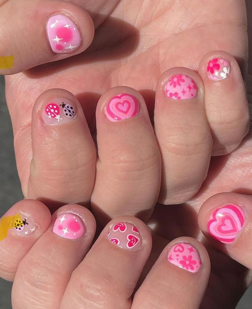 Kids Manicure with Gel Polish