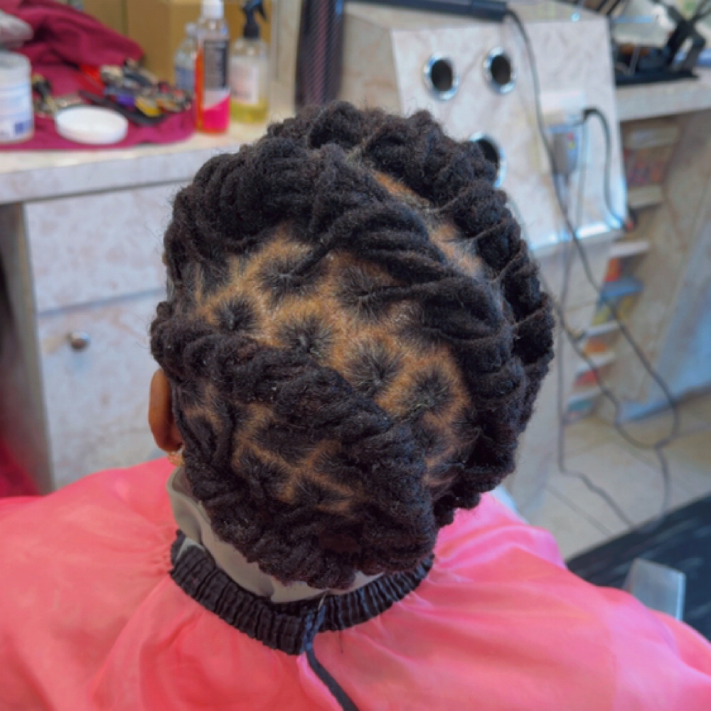Locs Styled at 3RD TIMES A CHARM BEAUTY SALON in Lathrup Village, MI