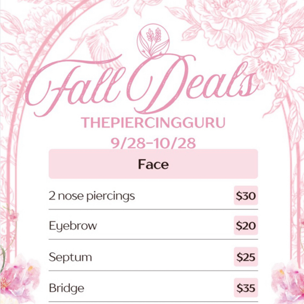 Double Ear Piercing at ThePiercingGuru By Nea Denise in Trafford, PA