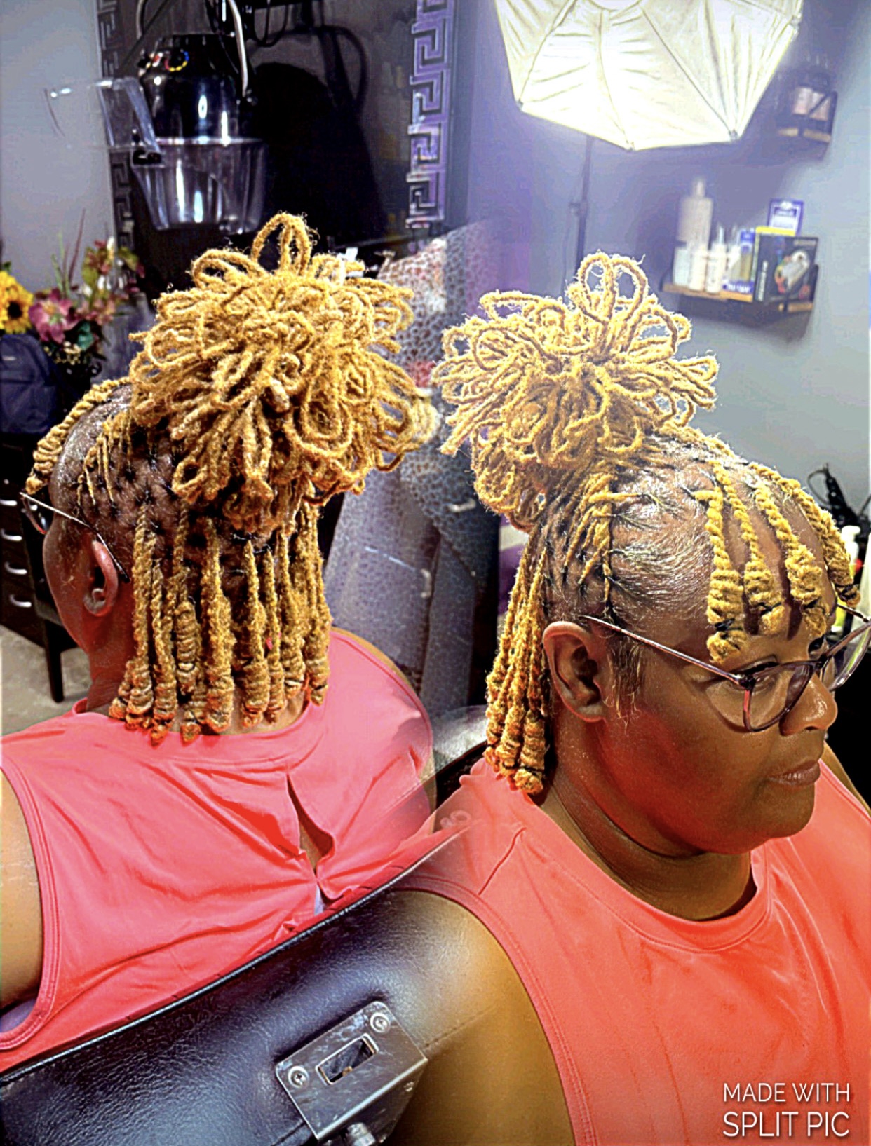Loc Color Retouch at Crown’D Claws in Clarksville, TN