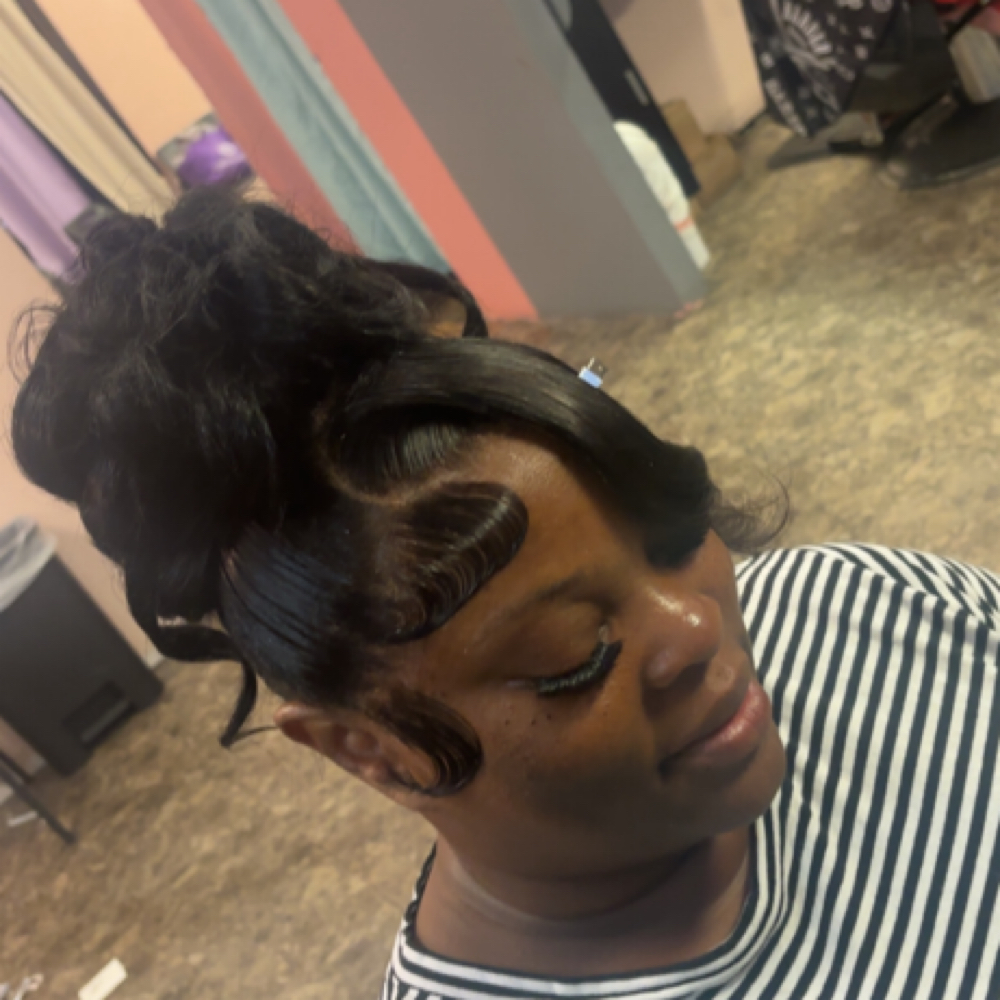 Frontal Ponytail at Blaque Beauty Hair Boutique in Birmingham, AL