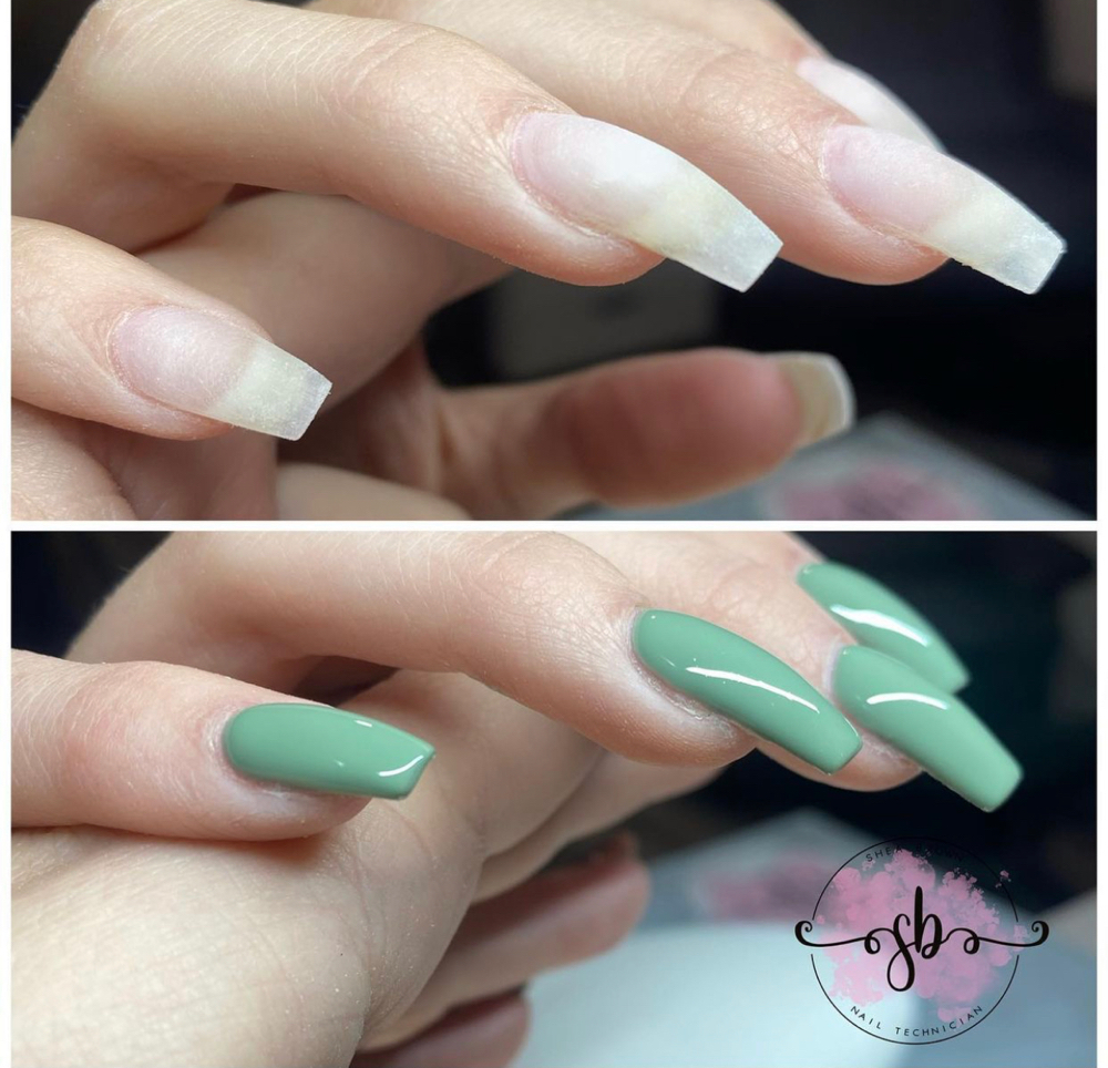 New Client With Existing Nails