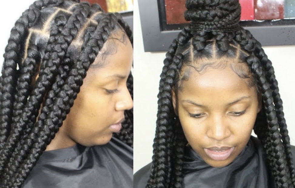 Large Box Braids