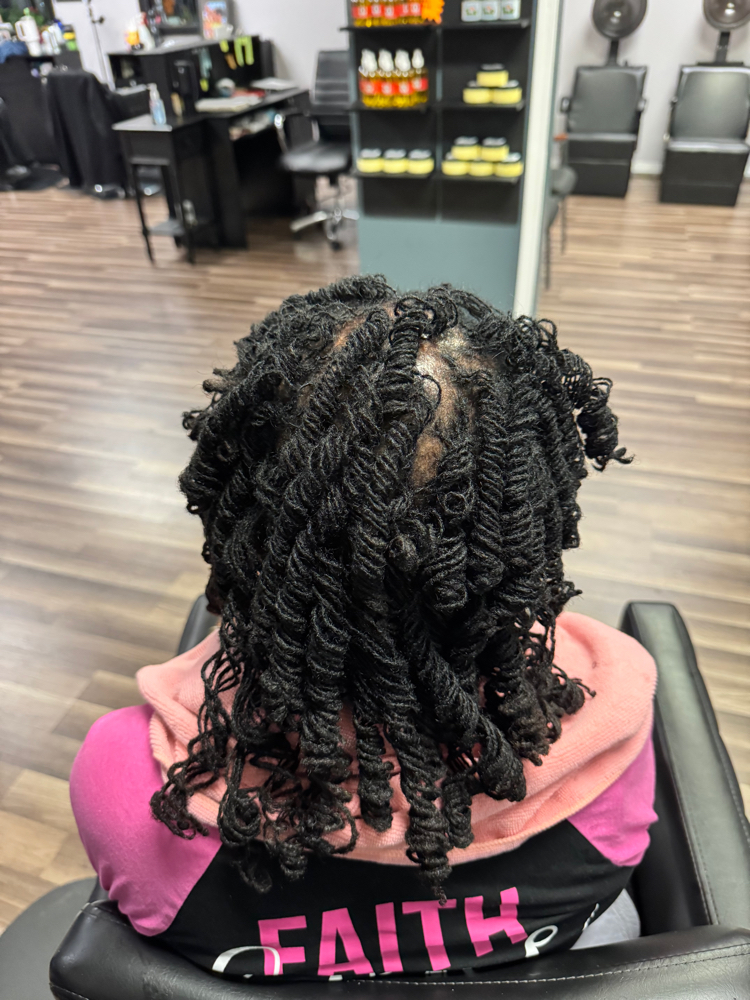 Loc Curls at Ashley Nicole's Beauty Bar in Oxon Hill, MD