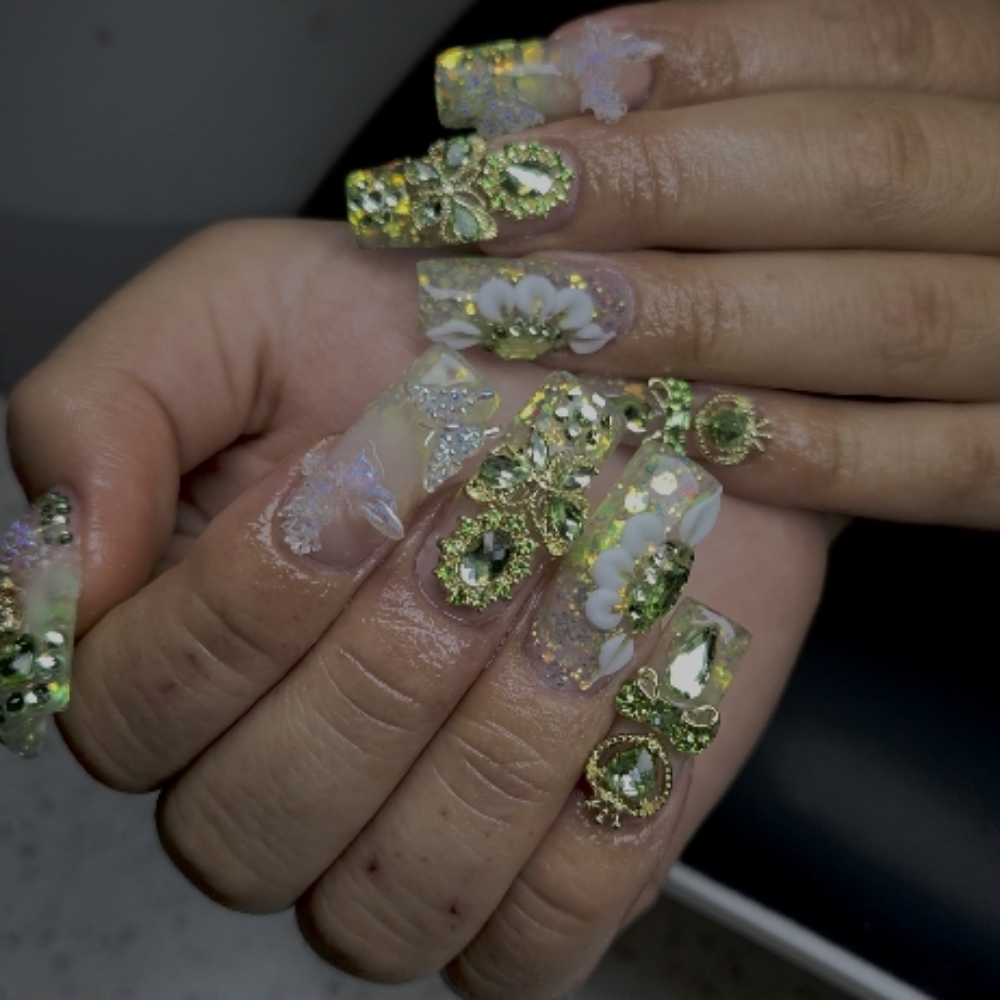 Acrylic at MVP Nails in Lockport, IL