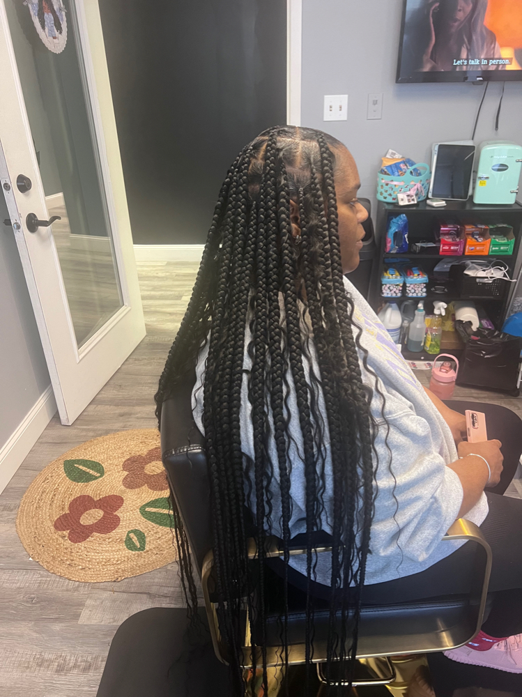 Large Boho Knotless