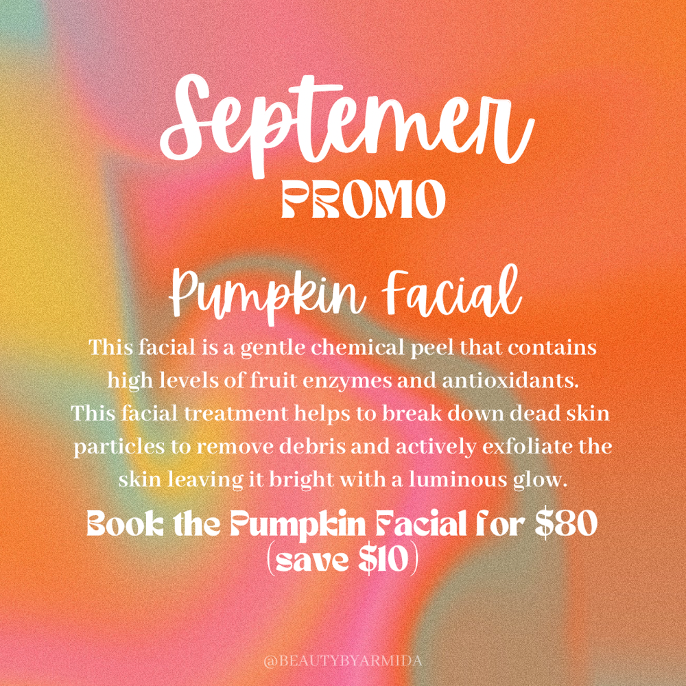 Pumpkin Facial