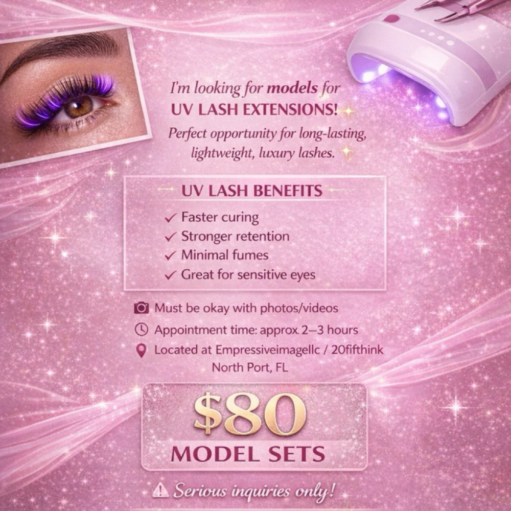 🌺UV Model Deal at Empressive Image Beauty Studio in North Port, FL
