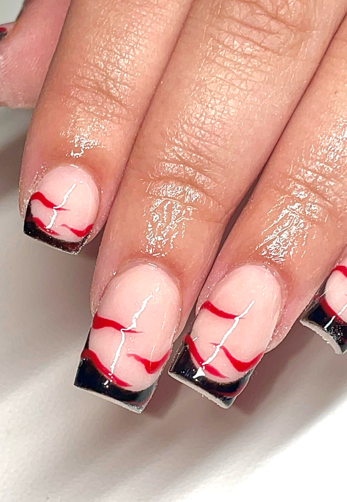 Medium Structure Gel Overlay at Nailsxk in Anniston, AL