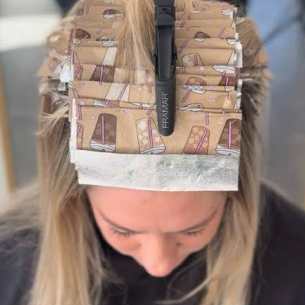 Mohawk Foil Placement at The Zen Room in Pocahontas, AR